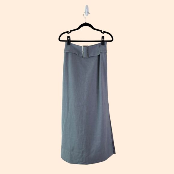 By Anthropologie Belted Maxi Skirt - Picture 2 of 8